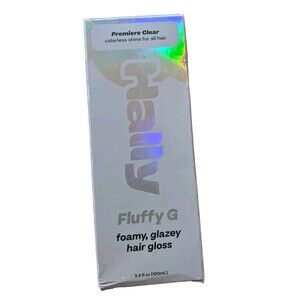 Hally Fluffy G Foamy Glazey Hair Gloss Premiere Clear Shine 3.4 fl oz New In Box